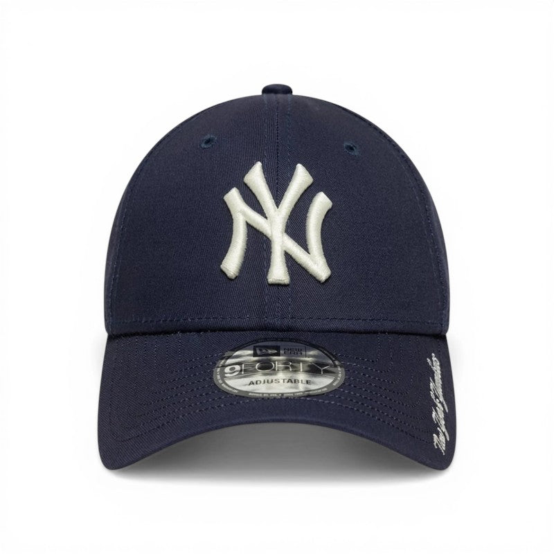 Visor Script Yankees Blue Classic