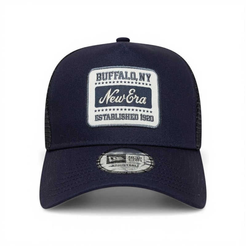 New Era Trucker Blue