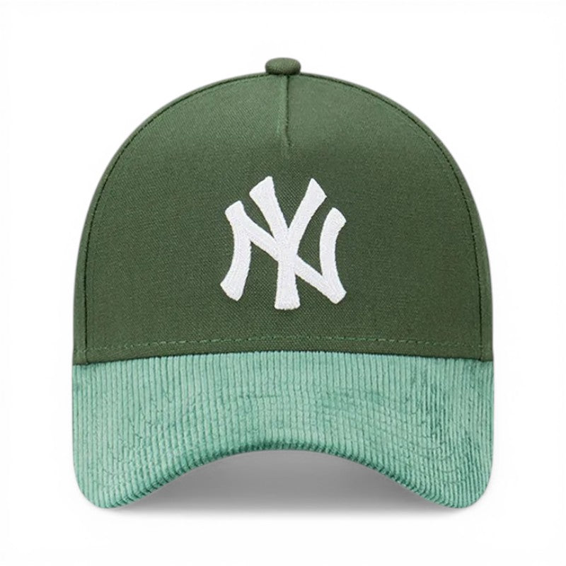 Cord Visor Yankees Green